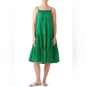 Ba&sh Margot Ecru Floral Strap Dress